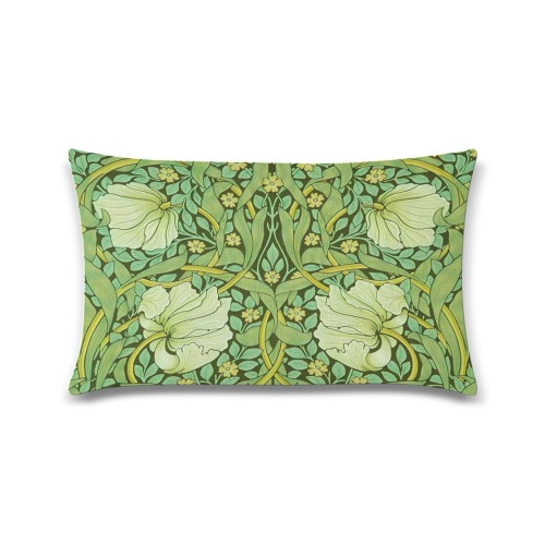 William Morris - Pimpernel Custom Zippered Pillow Case 16"x24"(One Side Printing)