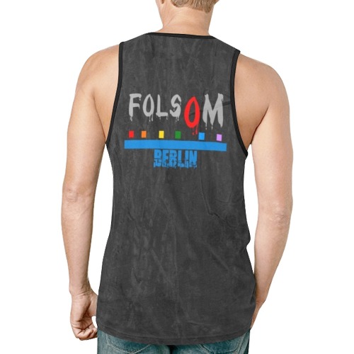 Folsom berlin by Fetishworld New All Over Print Tank Top for Men (Model T46)
