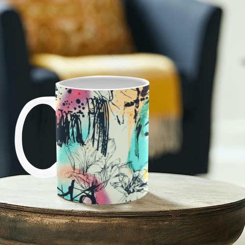 Graffiti-colorful White Mug(11OZ)