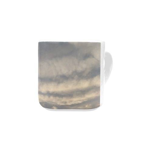 Rippled Cloud Collection Heart-shaped Mug(10.3OZ)