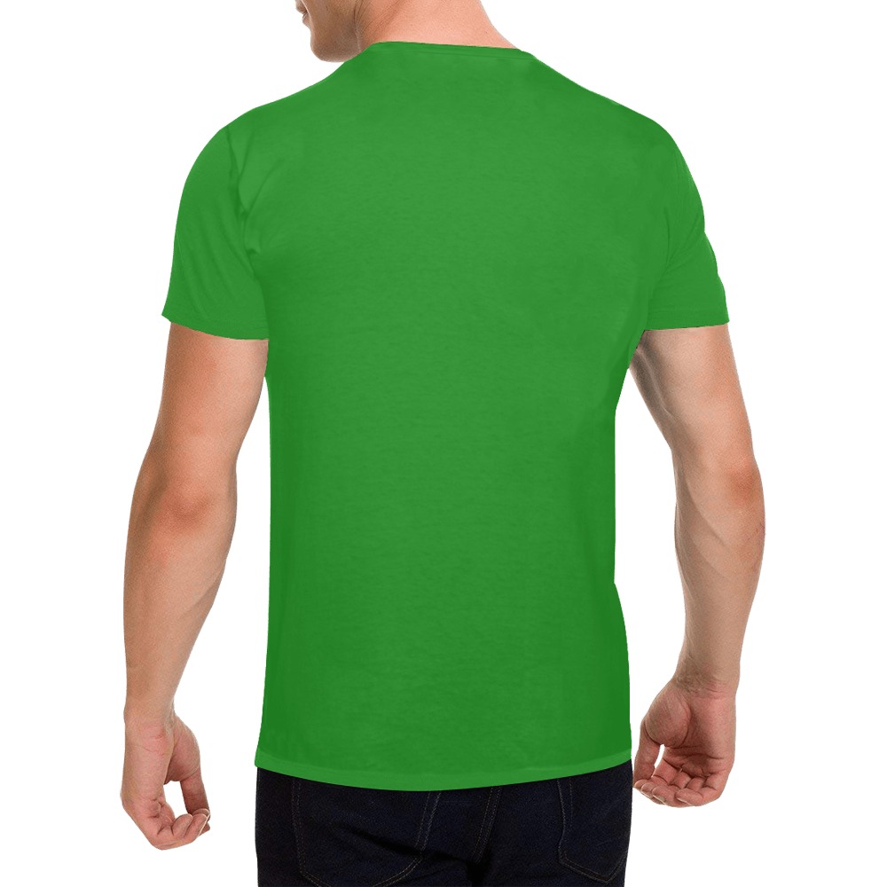 Anti-Matrix Green Men's T-Shirt in USA Size (Front Printing Only)