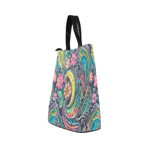 Paisley #1 Nylon Lunch Tote Bag (Model 1670)