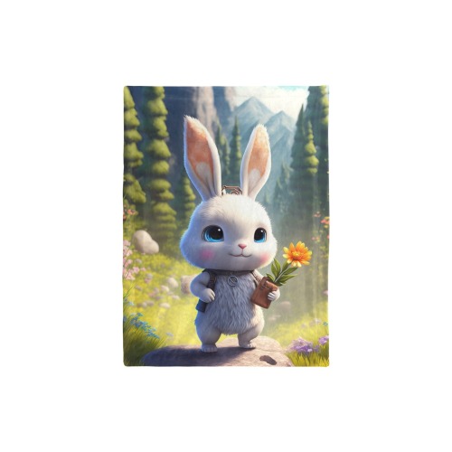 bunny Baby Blanket 30"x40"