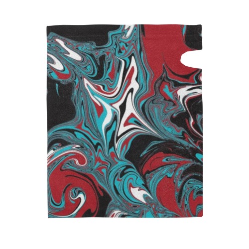 Dark Wave of Colors Mailbox Cover