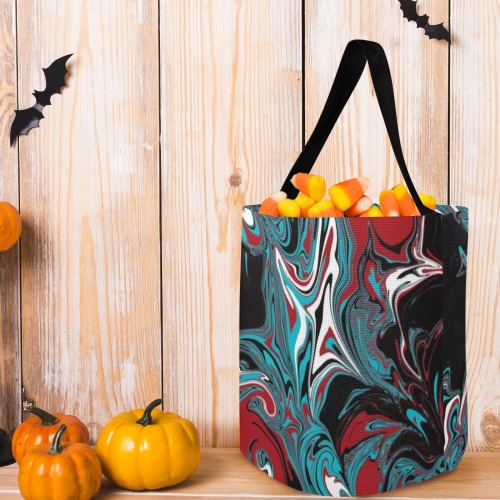 Dark Wave of Colors Halloween Candy Bag