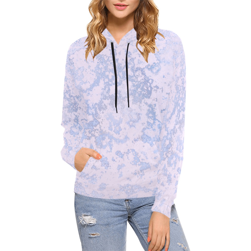 Hoodie #9 All Over Print Hoodie for Women (USA Size) (Model H13)