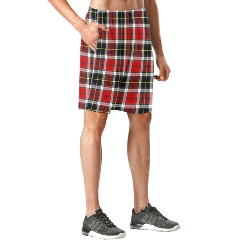 CLASSIC TARTAN Men's All Over Print Elastic Beach Shorts (Model L20)