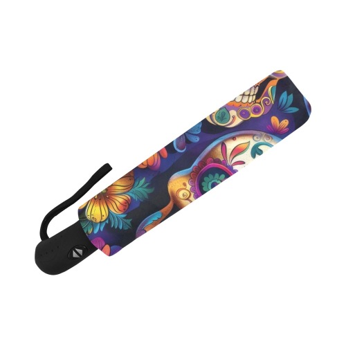 Sugar skull Anti-UV Auto-Foldable Umbrella (U09)