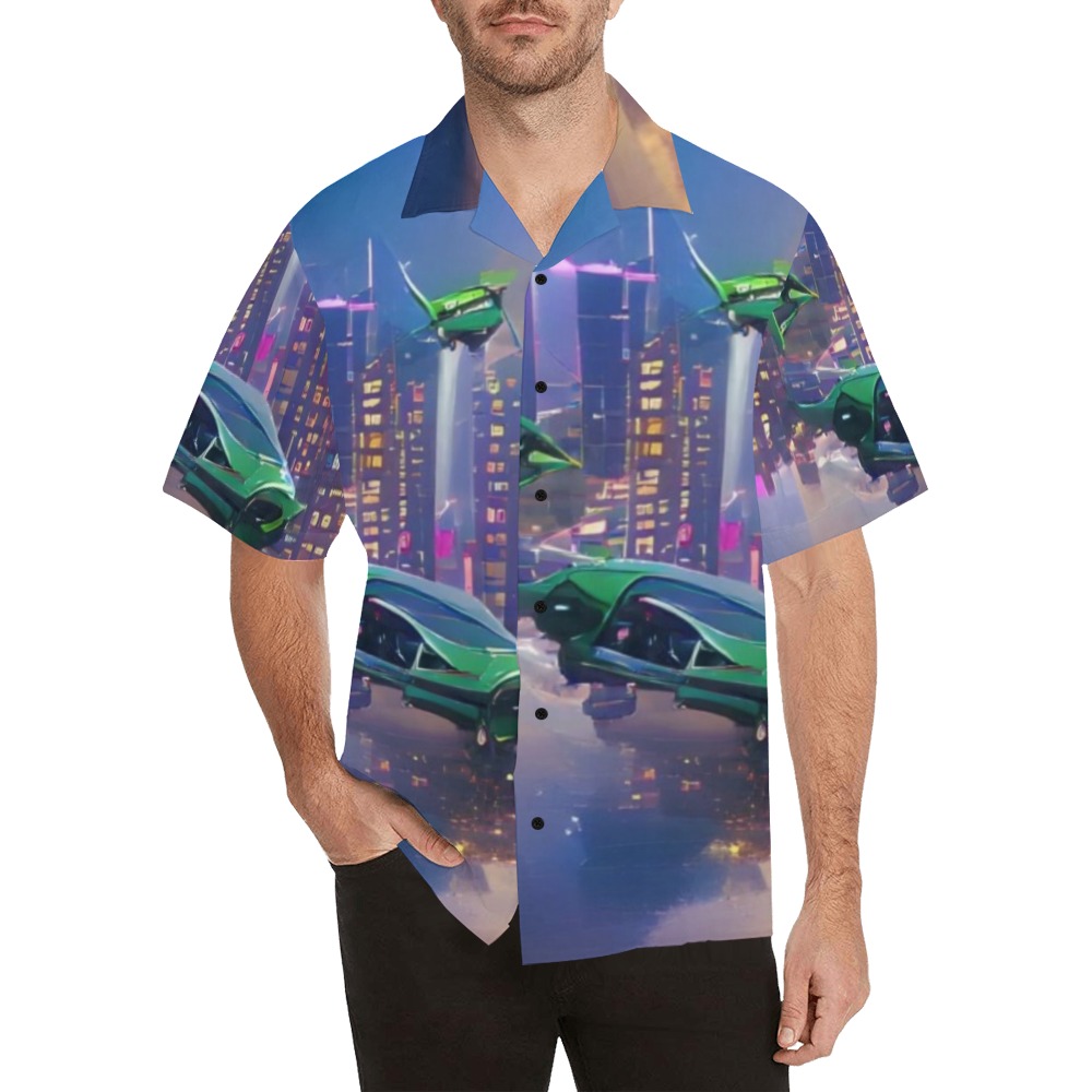 Imagination 007 Hawaiian Shirt (Model T58)