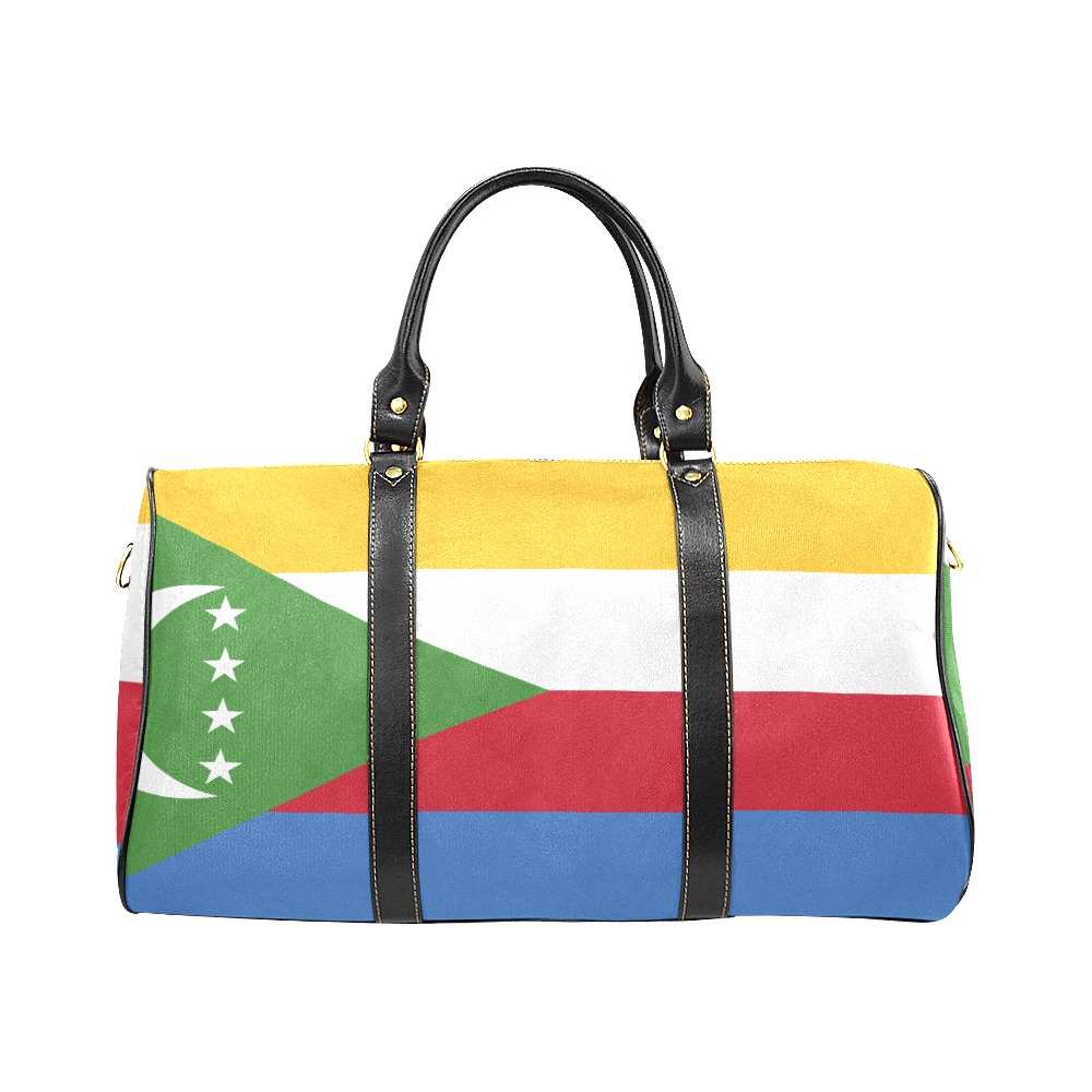 2000px-Flag_of_the_Comoros.svg New Waterproof Travel Bag/Large (Model 1639)