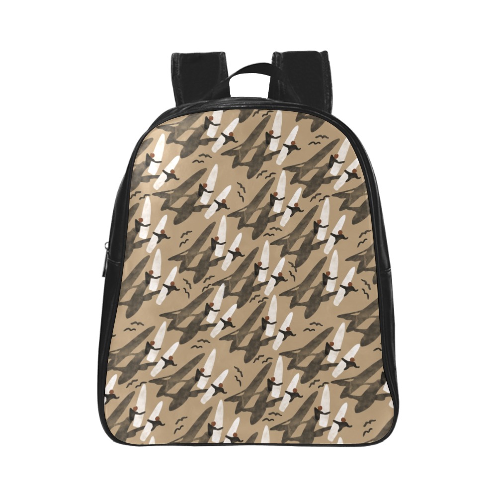 Sun_sea_and_surf School Backpack (Model 1601)(Small)