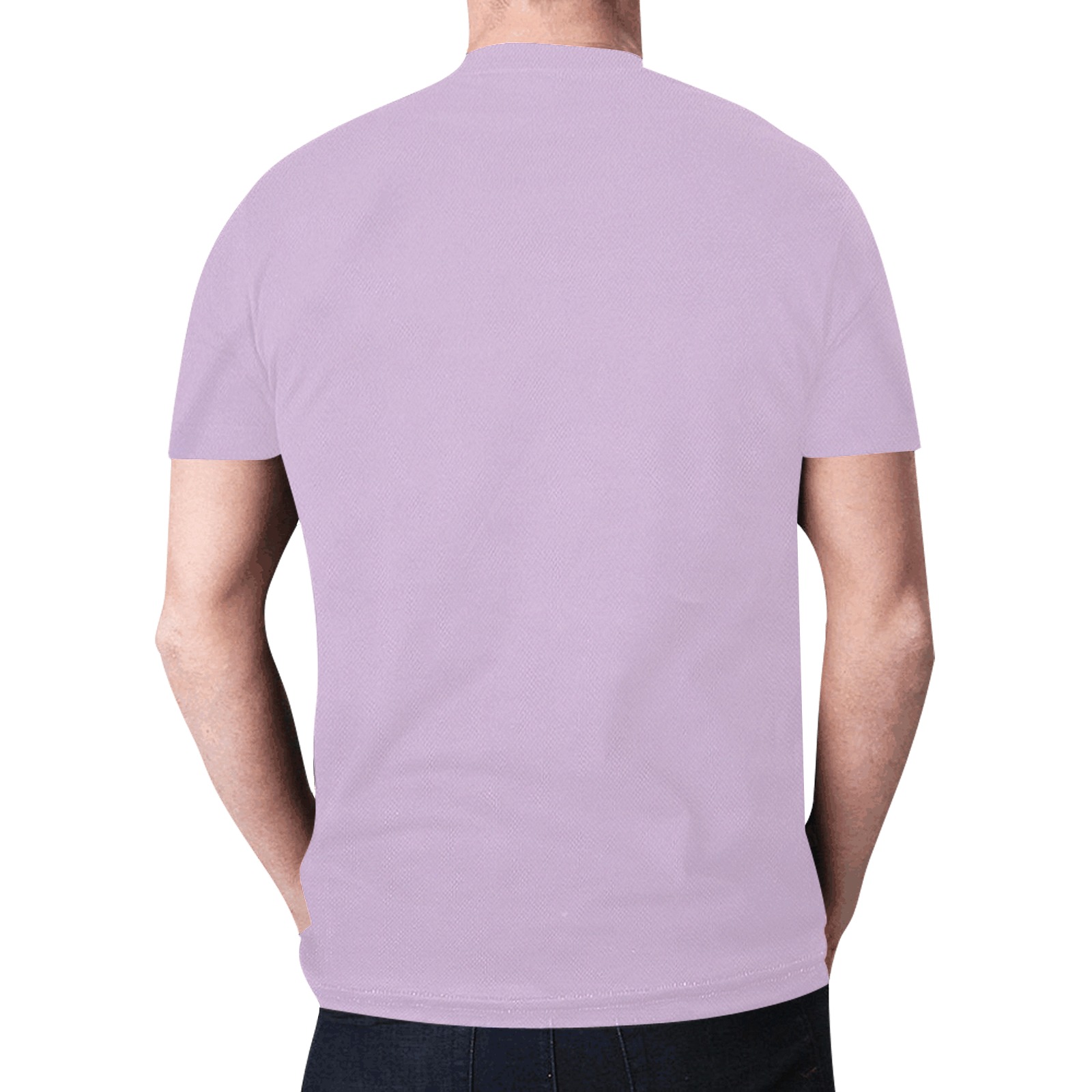 Light Purple Collection New All Over Print T-shirt for Men (Model T45)