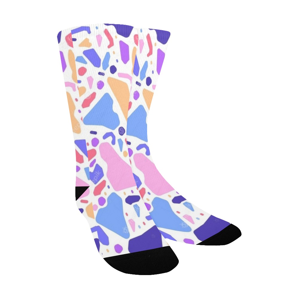 Terrazo, Confetti Kid Socks Kids' Custom Socks
