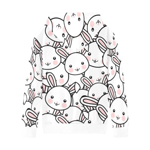 Colorful Rabbit kids hoodie Kids' All Over Print Hoodie (Model H38)
