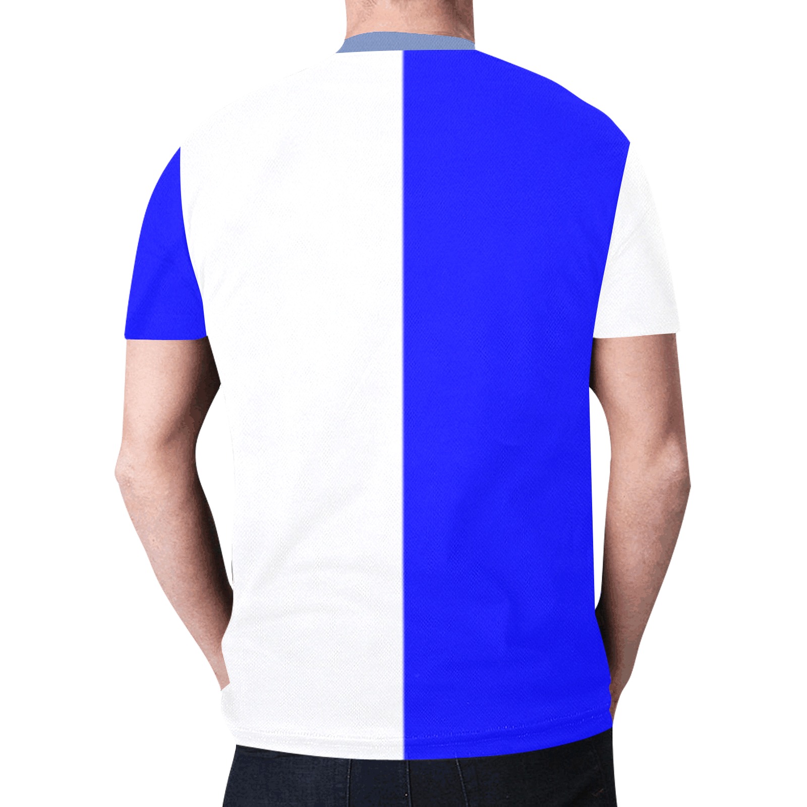 wblue New All Over Print T-shirt for Men (Model T45)