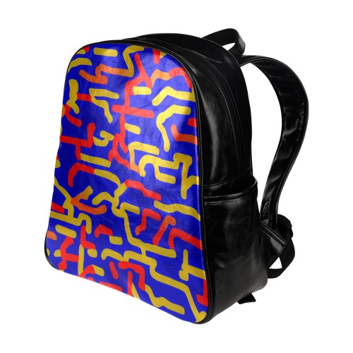 Worms Multi-Pockets Backpack (Model 1636)