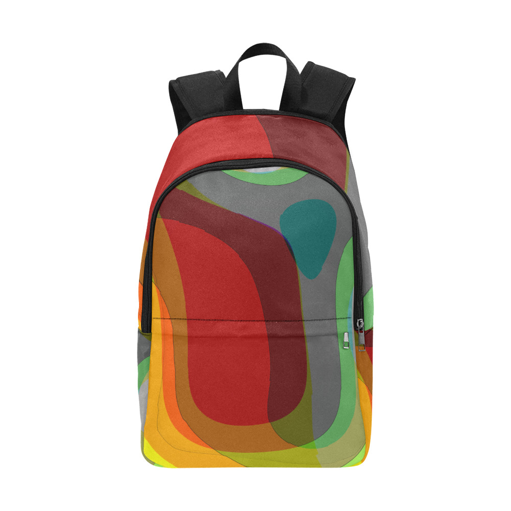 Colorful Abstract 118 Fabric Backpack for Adult (Model 1659)