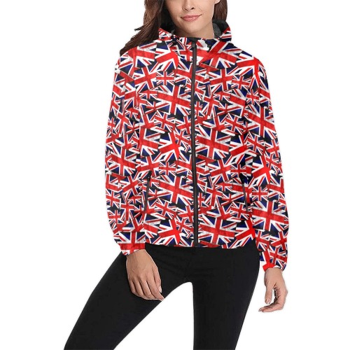 Union Jack British UK Flag Unisex All Over Print Windbreaker (Model H23)