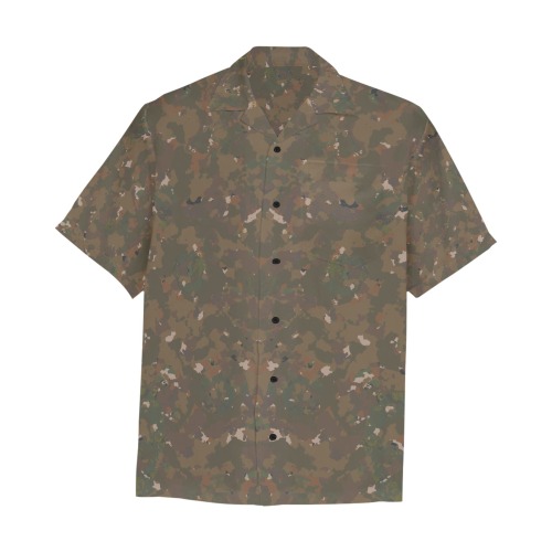 4patternOWSE Hawaiian Shirt with Chest Pocket (Model T58)