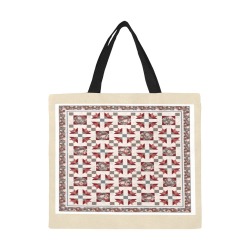 5GWF All Over Print Canvas Tote Bag/Large (Model 1699)