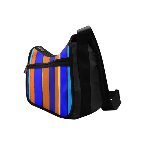 Abstract Blue And Orange 930 Crossbody Bags (Model 1616)