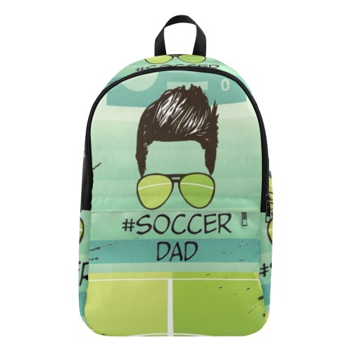 Soccer Dad Backpack Fabric Backpack for Adult (Model 1659)