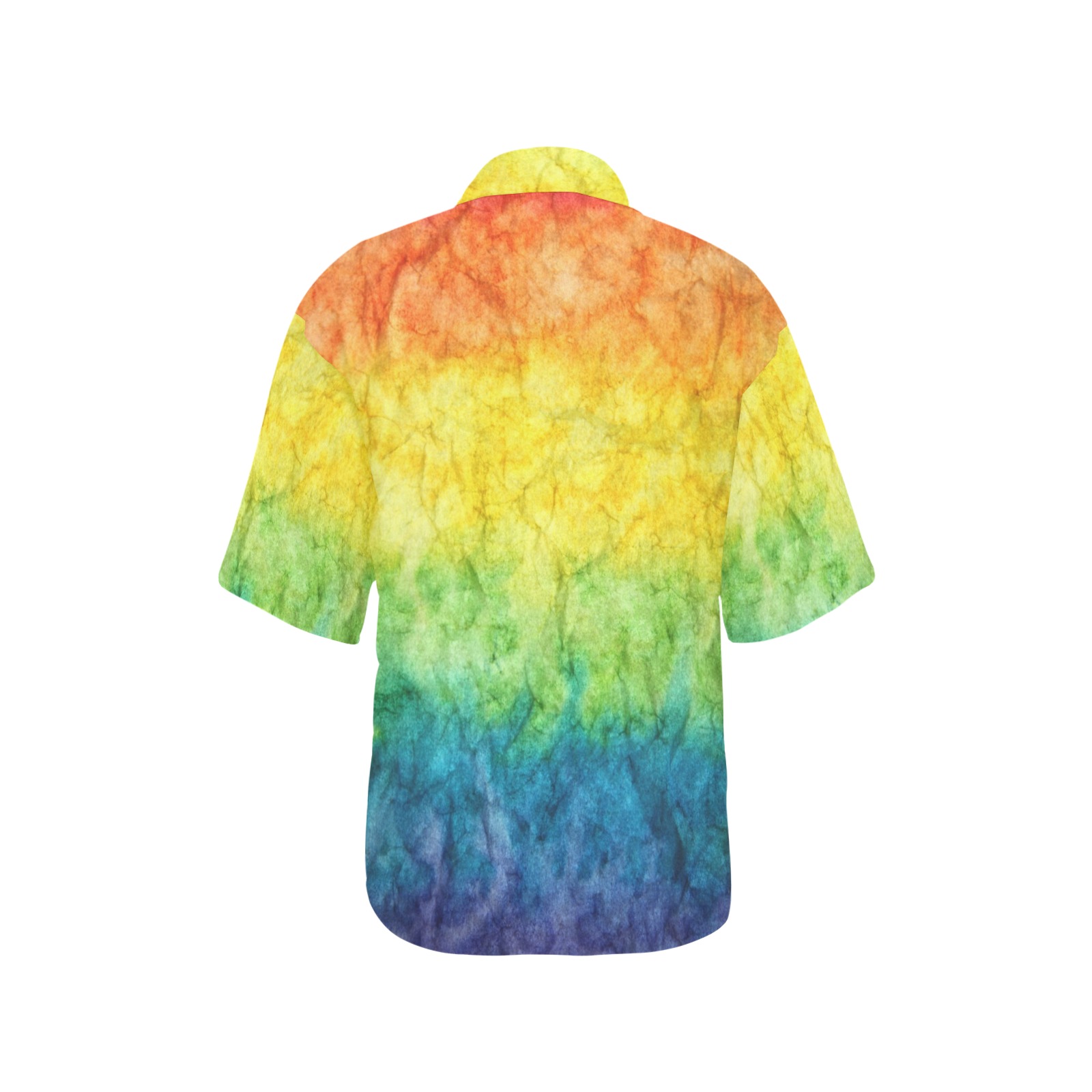 colors All Over Print Hawaiian Shirt for Women (Model T58)
