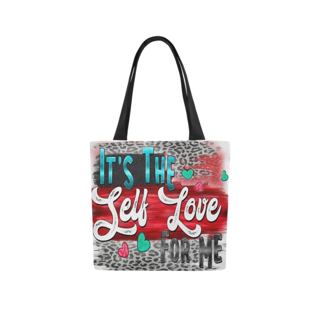 It's the self-love for me Canvas Tote Bag (Model 1657)