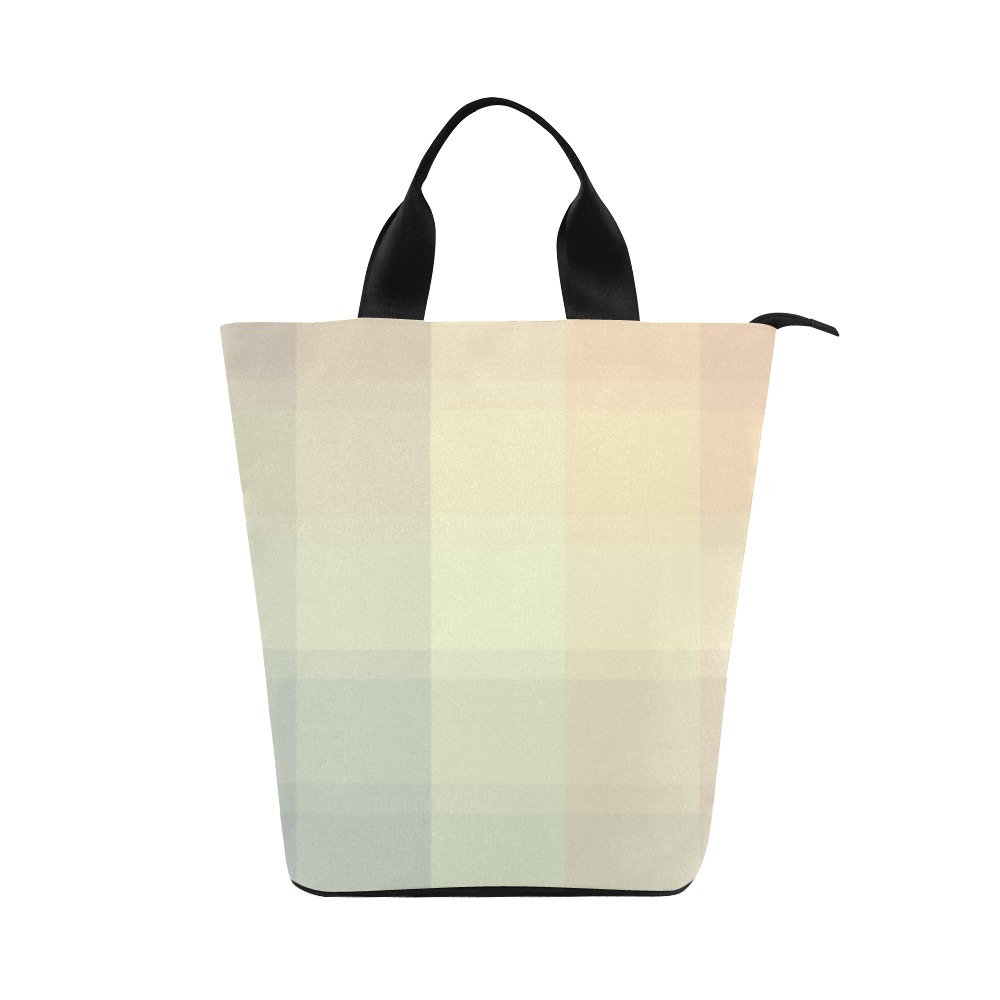 Candy Sweet Pastel Pattern Nylon Lunch Tote Bag (Model 1670)