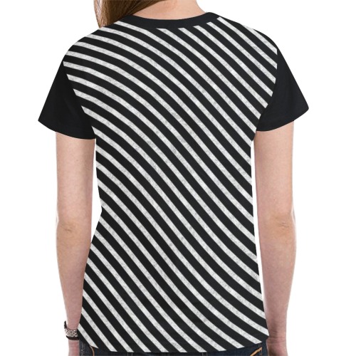 NN97U New All Over Print T-shirt for Women (Model T45)