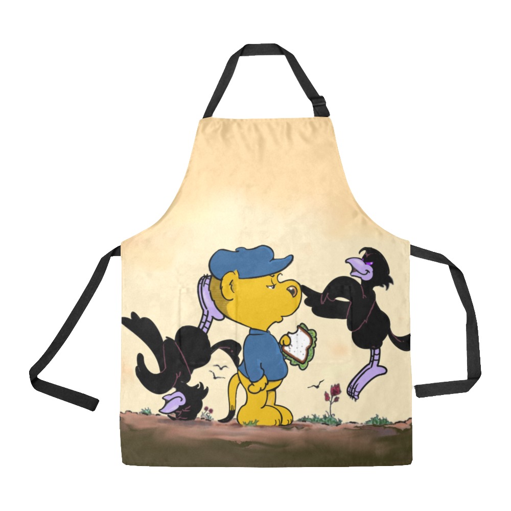 Ferald and The Pesky Crows All Over Print Apron