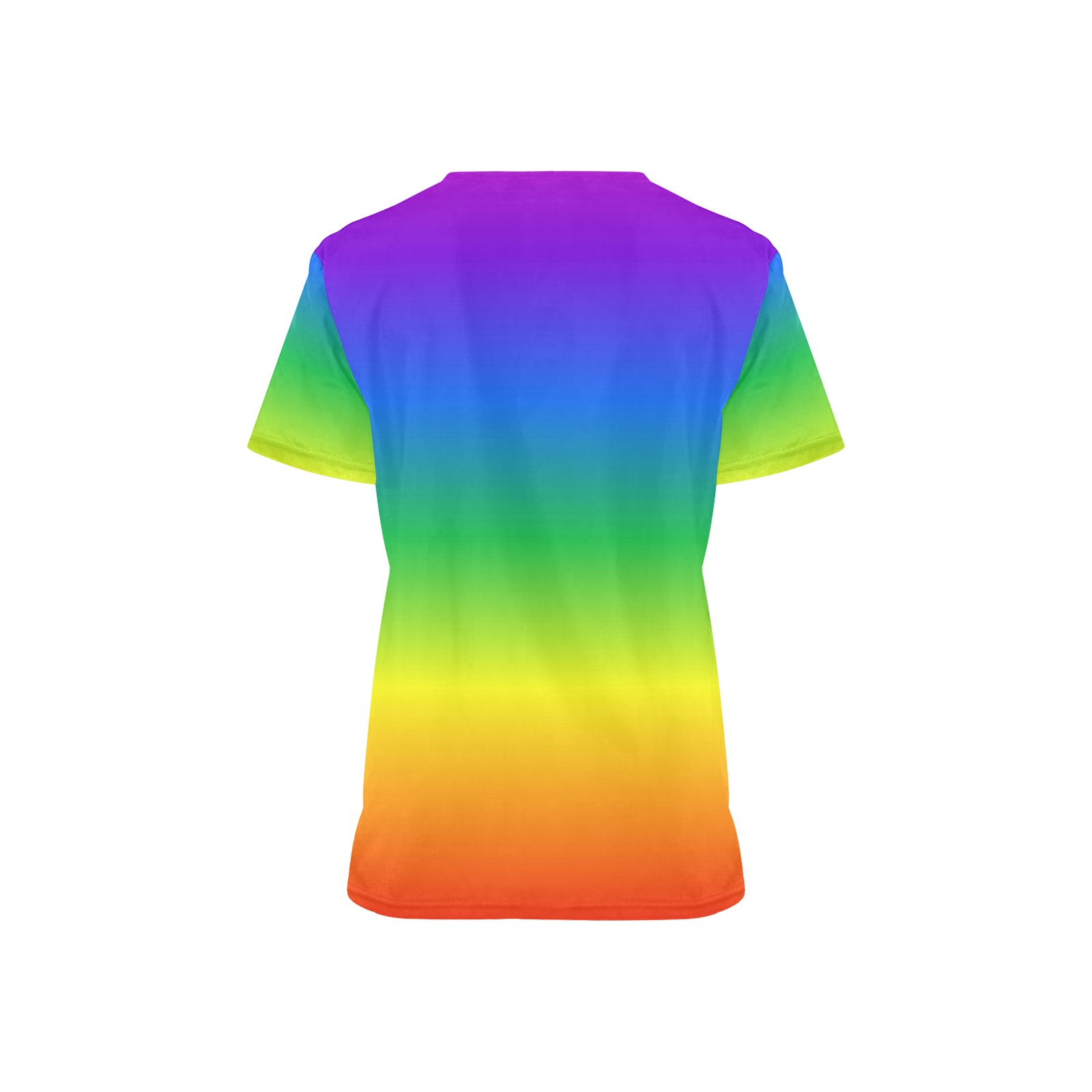 I love my pug Rainbow Gradient All Over Print Scrub Top