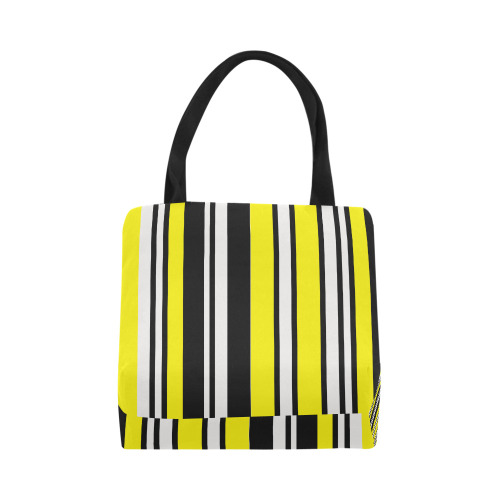 by stripes Canvas Tote Bag (Model 1657)