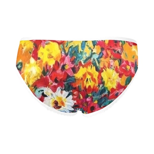 Fall Floral Bouquet Women's All Over Print Briefs (Model L14)