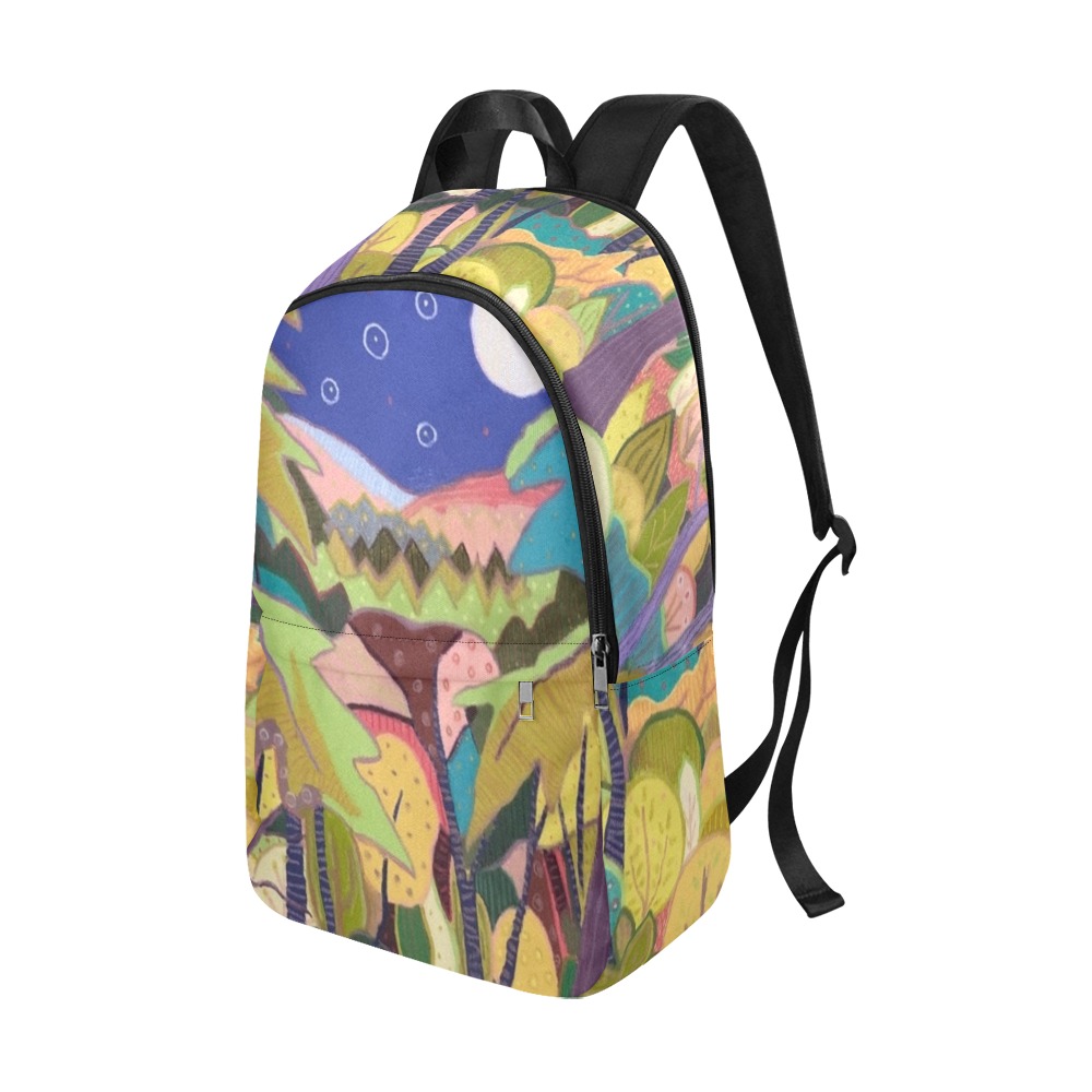 One Night in Tlaxcala Fabric Backpack for Adult (Model 1659)