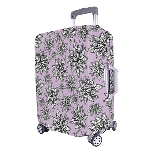 Creekside Floret pattern lilac Luggage Cover/Large 26"-28"