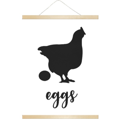 eggs Hanging Poster 18"x24"
