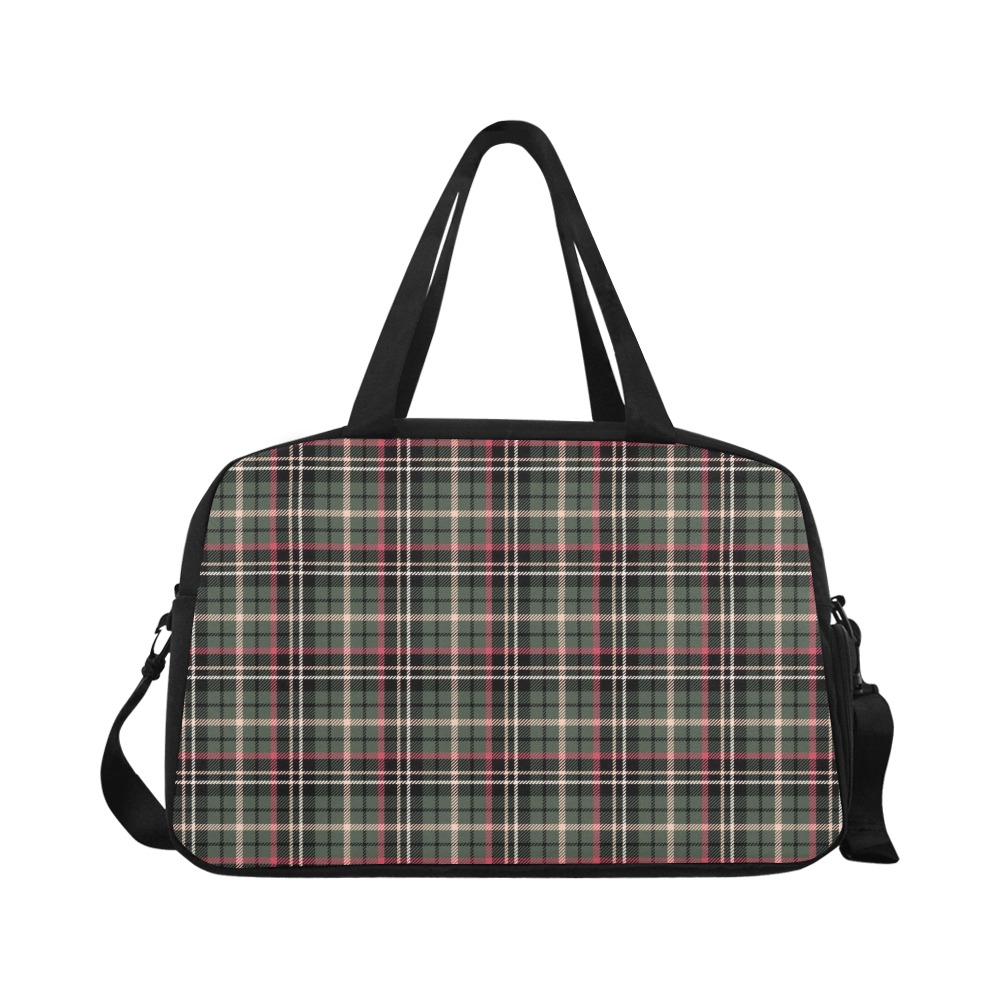 Classic Plaid Fitness Handbag (Model 1671)