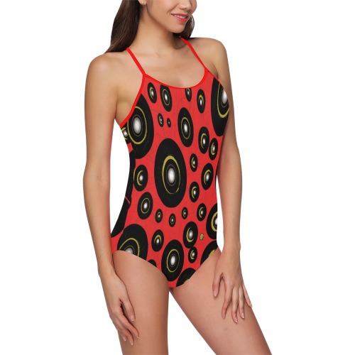 CogIIred2 Strap Swimsuit ( Model S05)