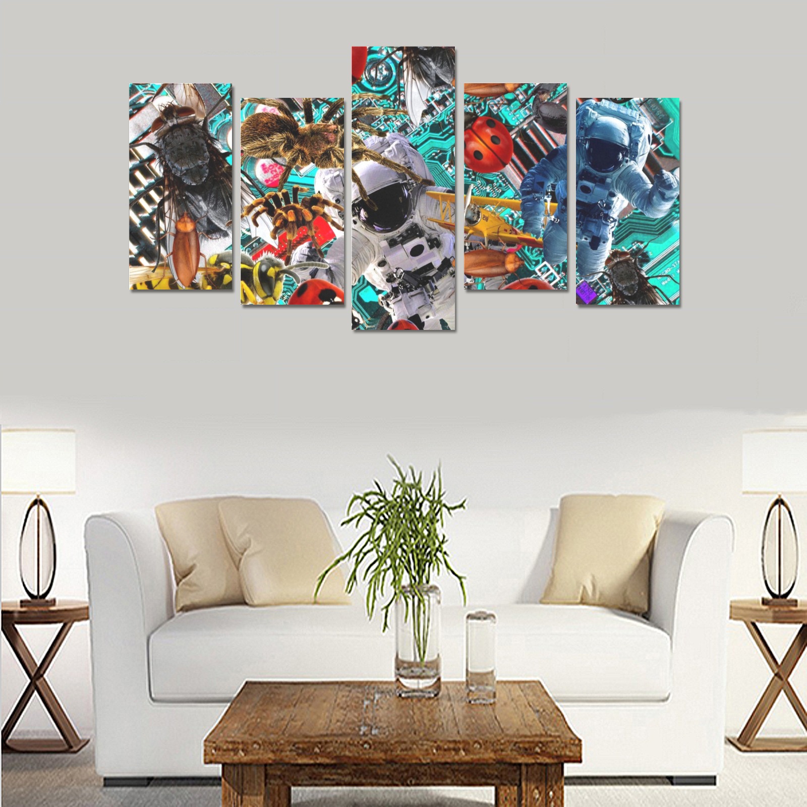 BUGS IN THE SYSTEM Canvas Print Sets E (No Frame)