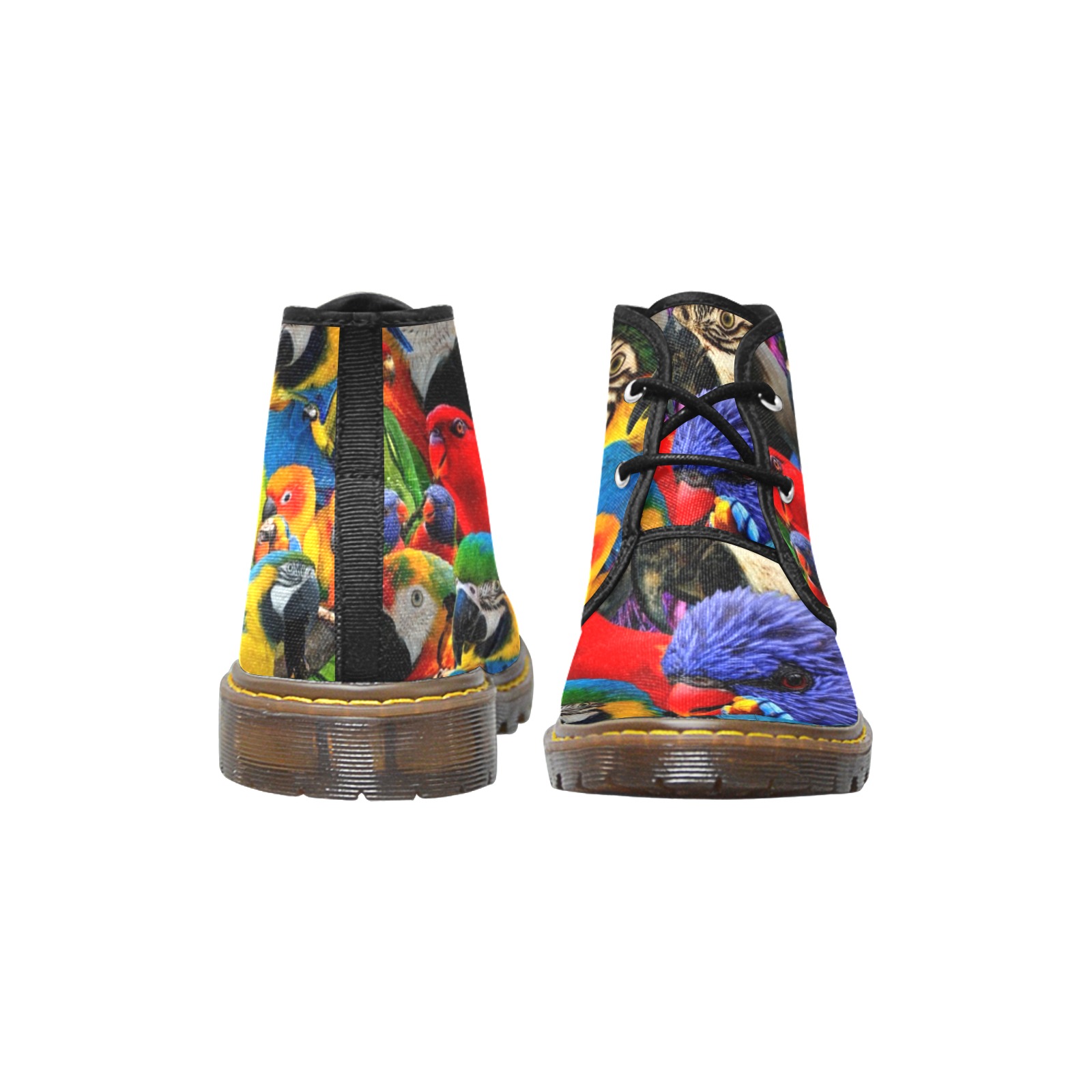PARROTS Women's Canvas Chukka Boots (Model 2402-1)