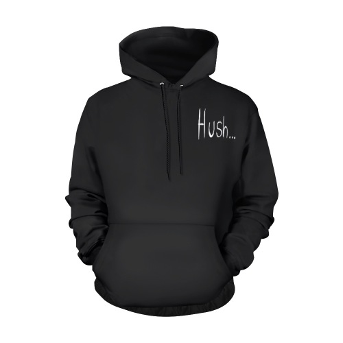 Hush men All Over Print Hoodie for Men (USA Size) (Model H13)