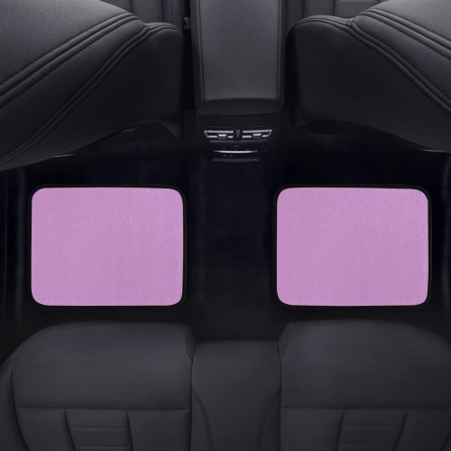 Cherry petal Pink Back Car Floor Mat (2pcs)