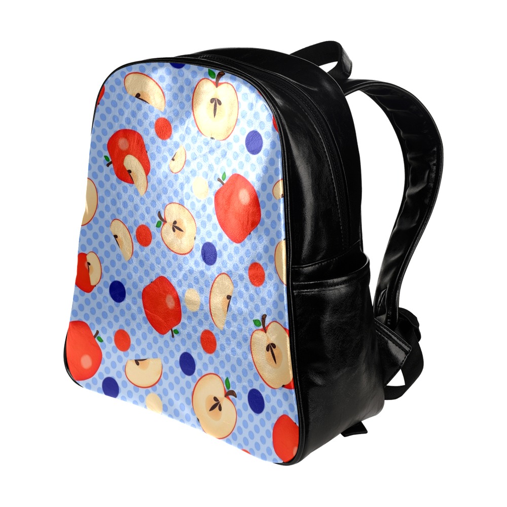 Apple a day Multi-Pockets Backpack (Model 1636)