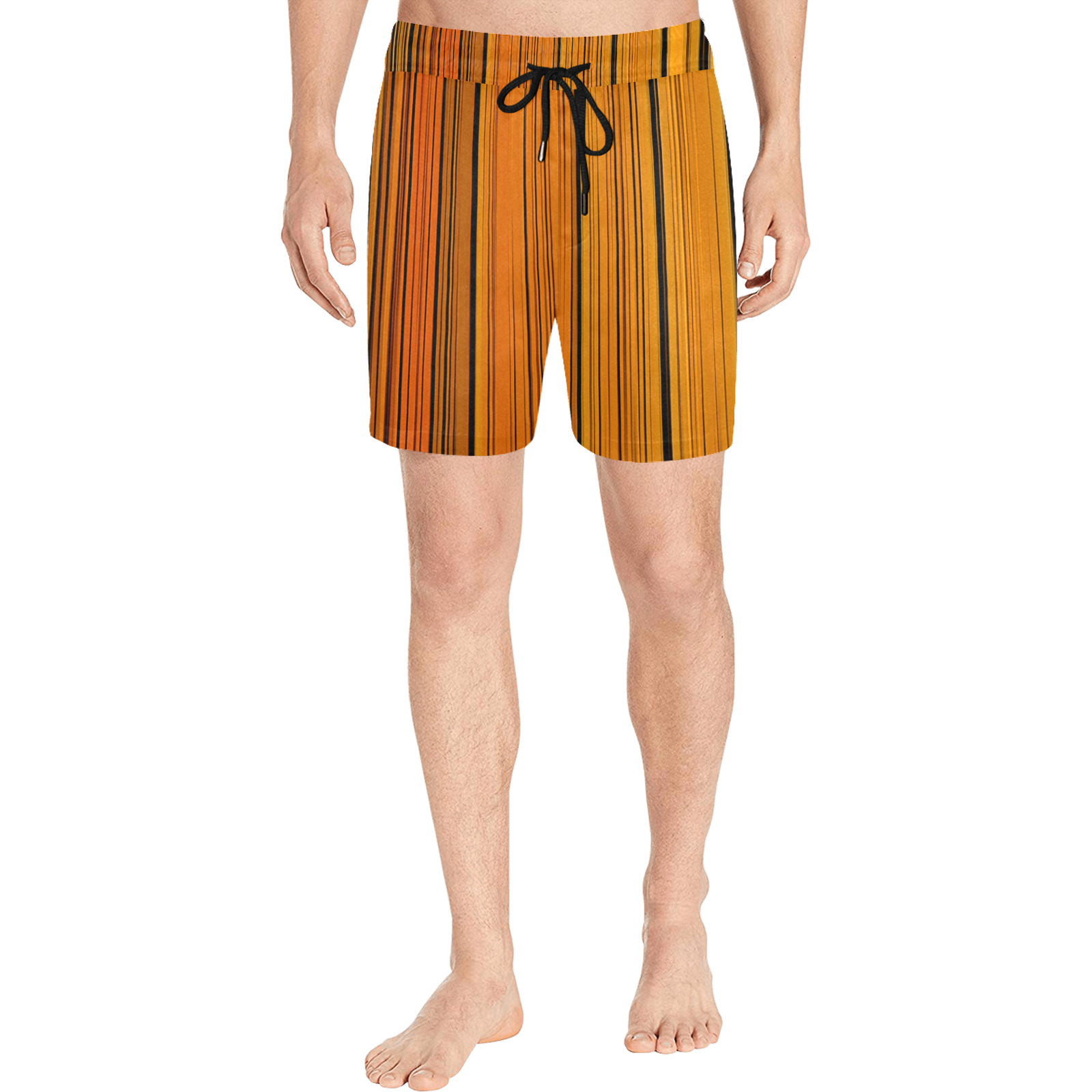 Butterfly Colors Men's Mid-Length Swim Shorts (Model L39)