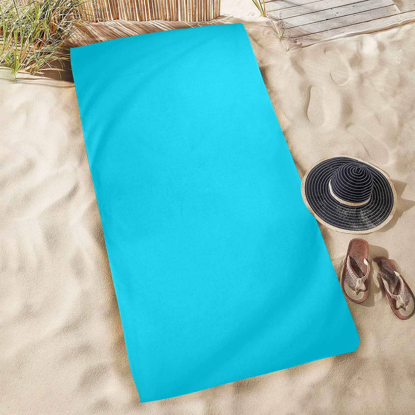 turquoise Beach Towel 31"x71"(NEW)