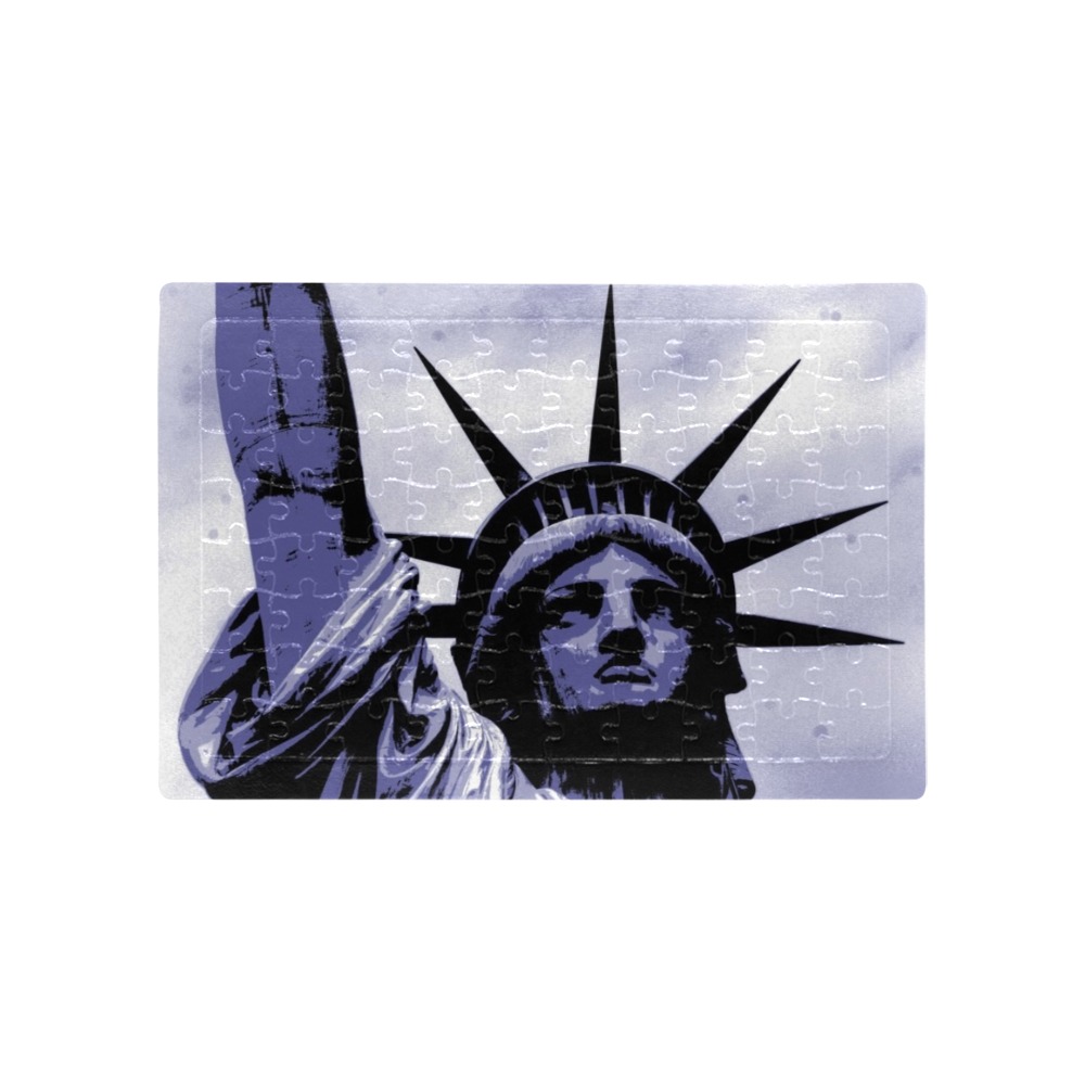 STATUE OF LIBERTY (2) A4 Size Jigsaw Puzzle (Set of 80 Pieces)