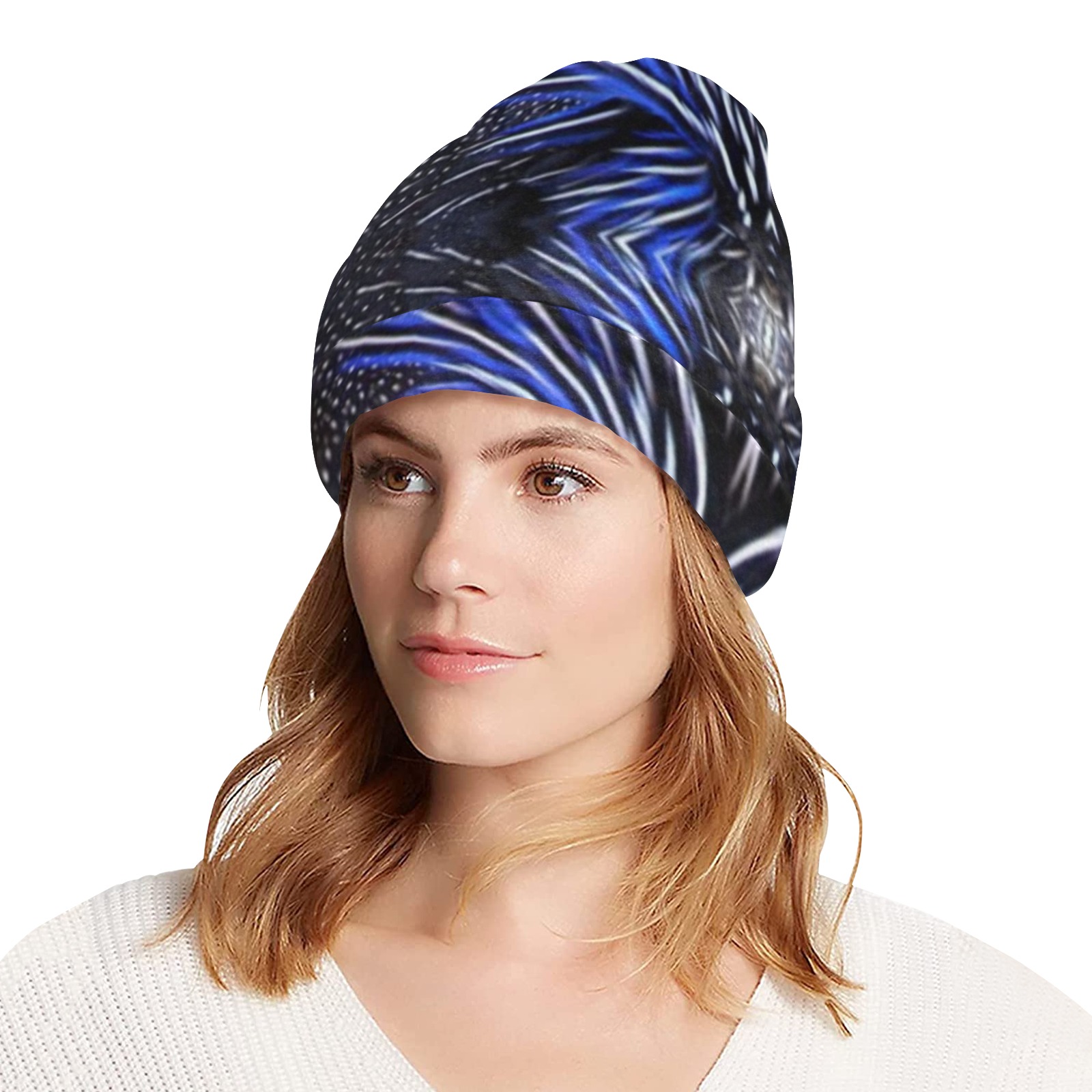 2022 All Over Print Beanie for Adults