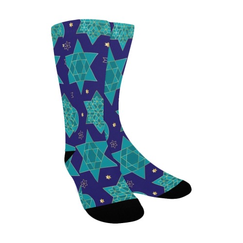 hanukkah socks 3 Women's Custom Socks