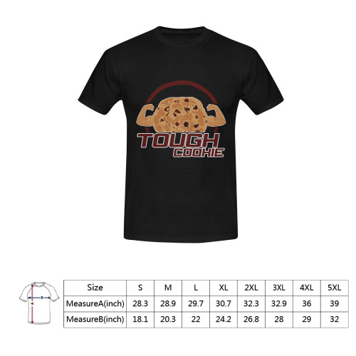 Tough Cookie Men's T-Shirt in USA Size (Front Printing Only)
